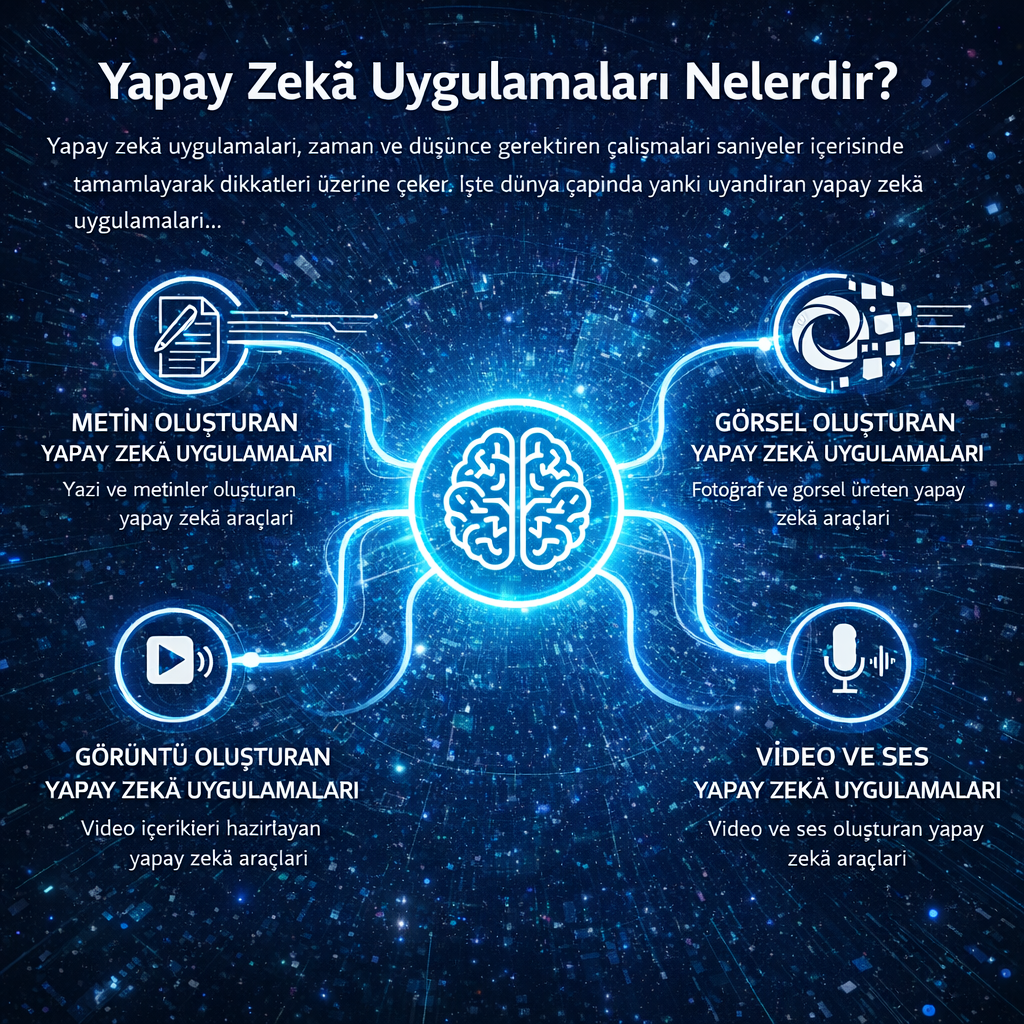 Yapay Zekâ Uygulamaları Nelerdir?