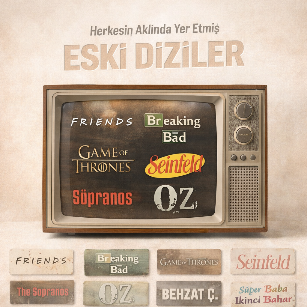 Herkesin Aklında Yer Etmiş Eski Diziler