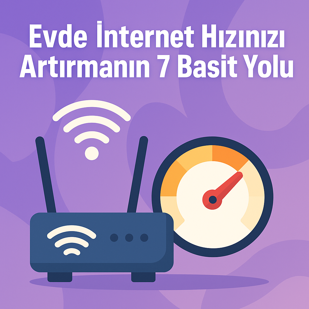 Evde İnternet Hızını Arttırmanın 7 Basit Yolu